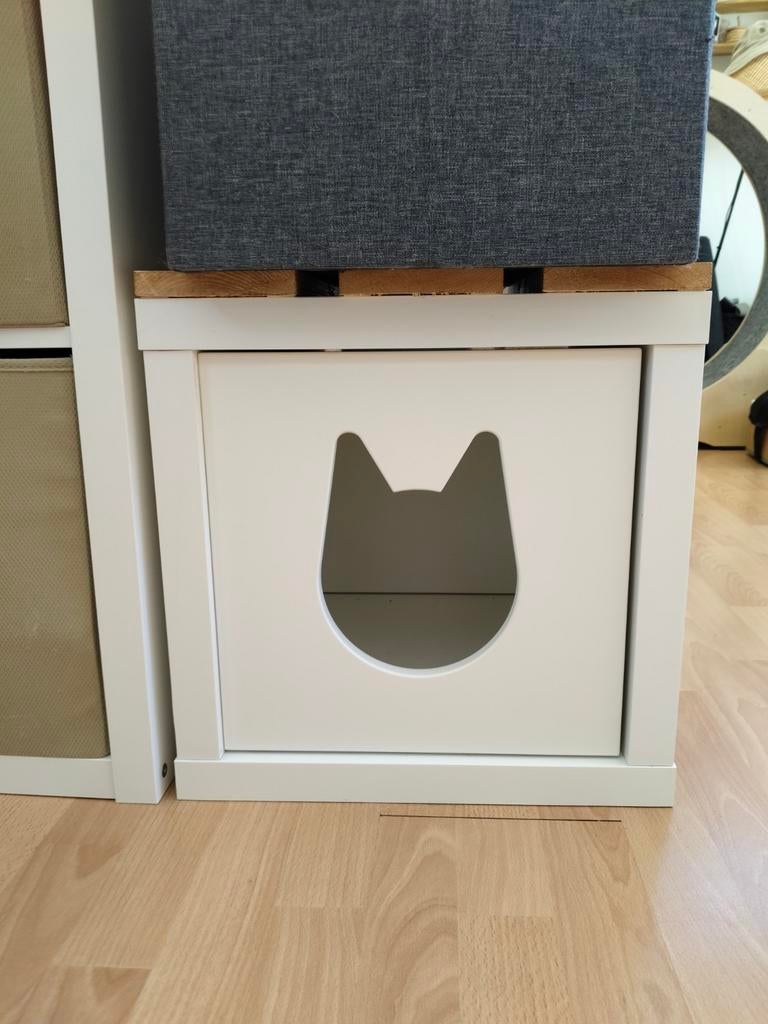 Katten holletje ikea kallax, Huis en Inrichting, Kasten | Boekenkasten, Ophalen, Nieuw, 50 tot 100 cm, Minder dan 100 cm