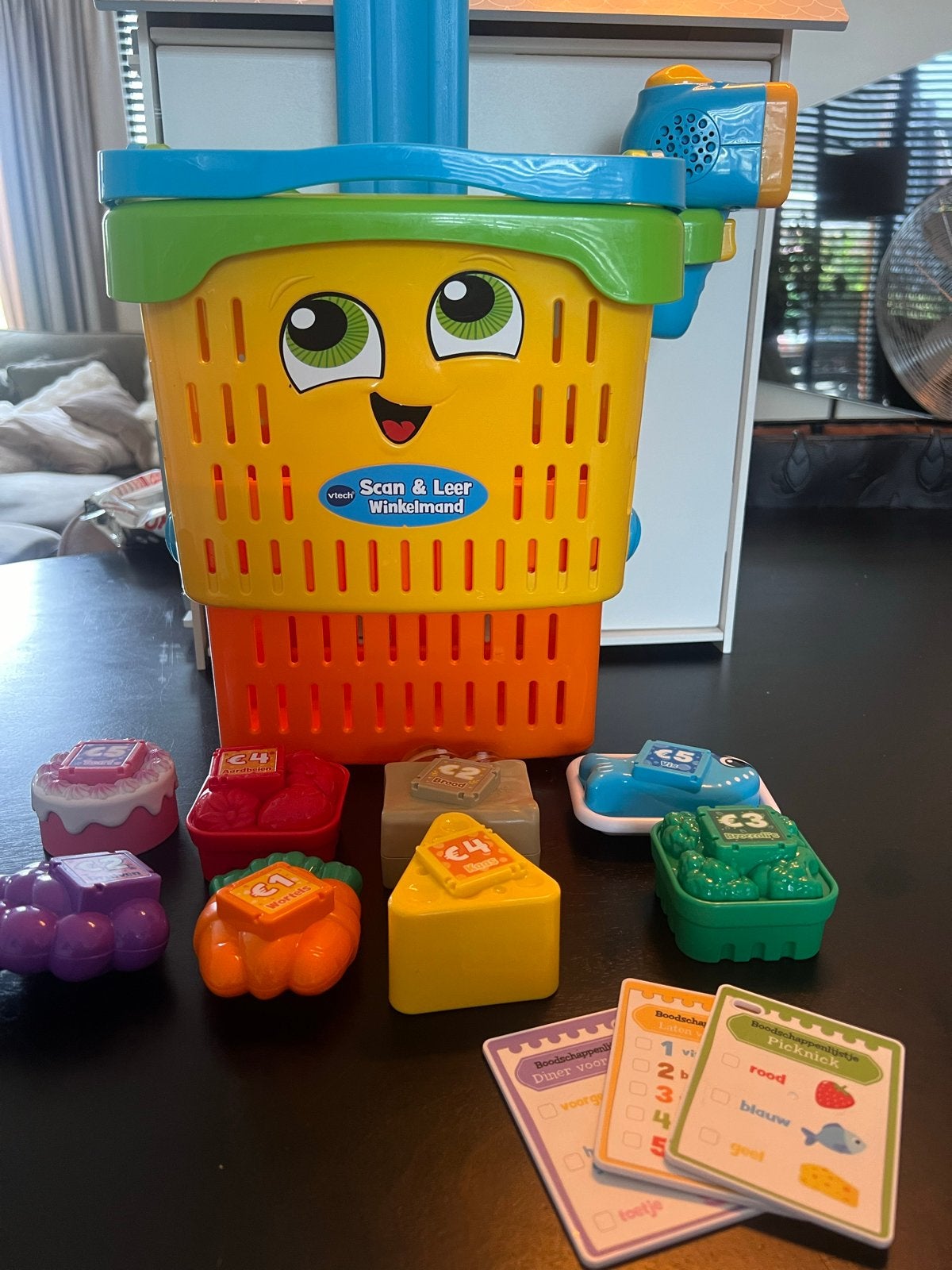 VTech Scan & Leer Winkelmand - Compleet en Werkend, Kinderen en Baby's, Speelgoed | Vtech, Ophalen, Zo goed als nieuw, 2 tot 4 jaar