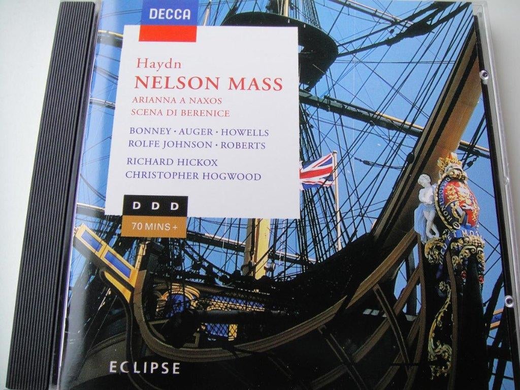 HAYDN Nelson mass CD DECCA ECLIPSE NIEUWSTAAT, Cd's en Dvd's, Cd's | Klassiek, Zo goed als nieuw, Overige typen, Classicisme, Ophalen of Verzenden
