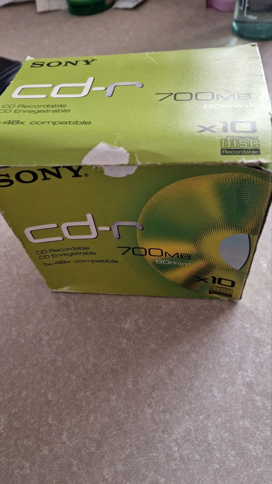 Nieuwe CD-R en DVD-R schijven, Computers en Software, Op spindel, Cd, Sony, Philips, Nieuw