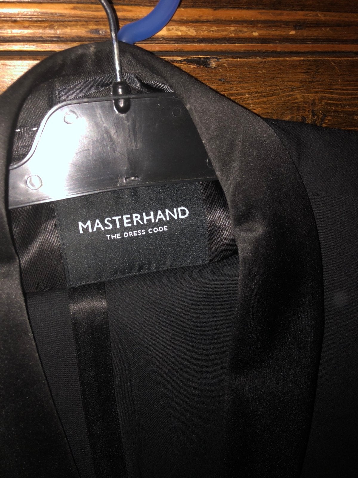 Masterhand Canda Zwart Colbert Maat 52/54 (L), Kleding | Heren, Ophalen of Verzenden, Zo goed als nieuw, Maat 52/54 (L), Zwart