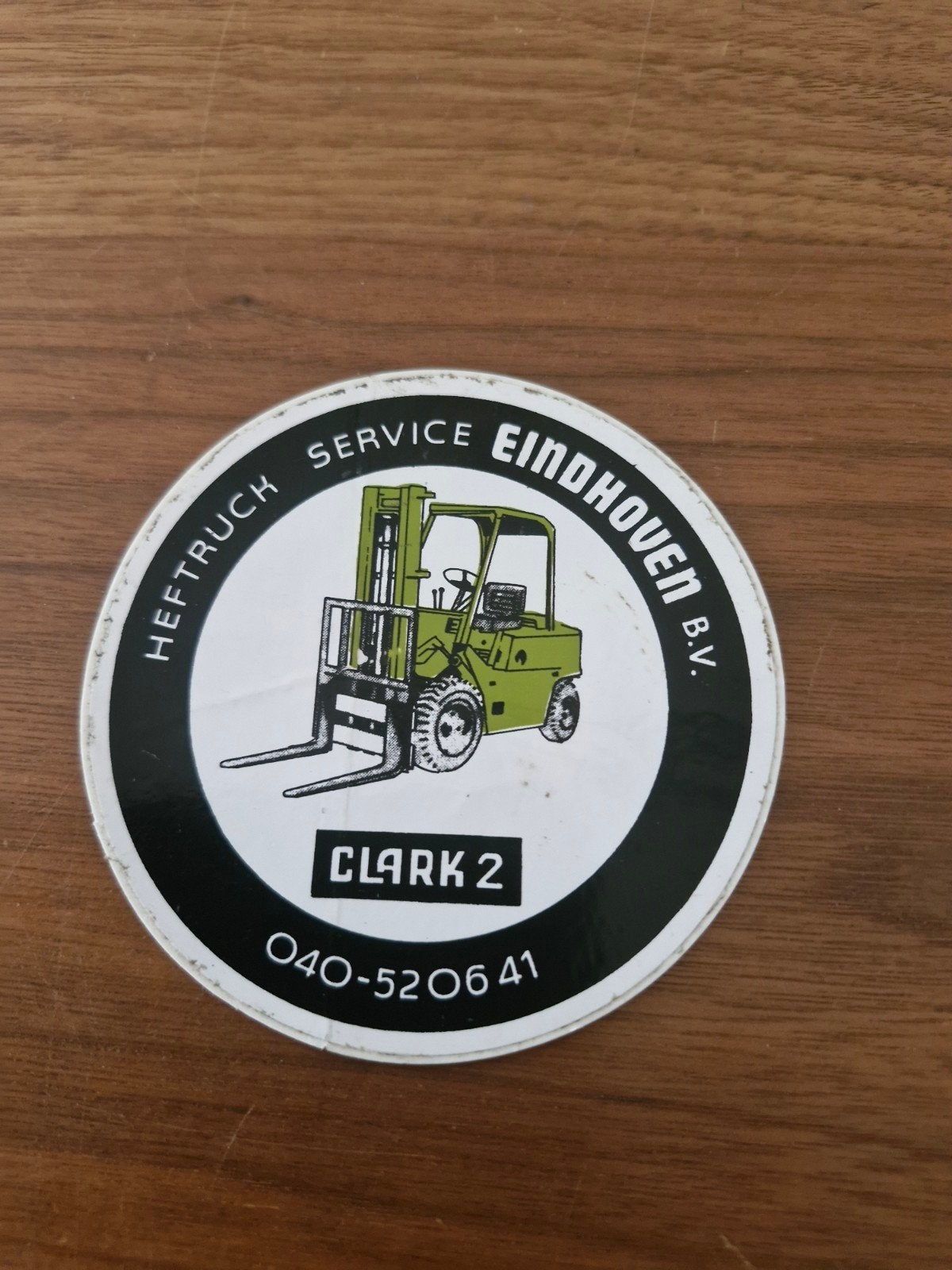 940 Vintage Heftruck Service Eindhoven B.V. Clark 2 Sticke, Ophalen of Verzenden, Gebruikt