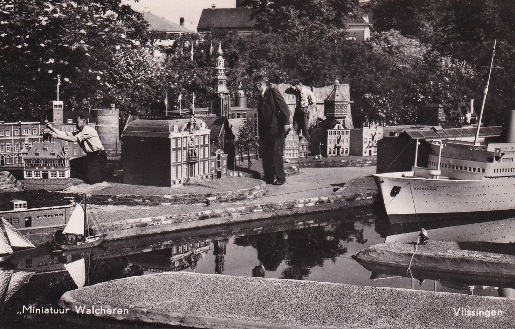 Vlissingen miniatuur Walcheren, Verzenden, 1960 tot 1980, Gelopen, Zeeland