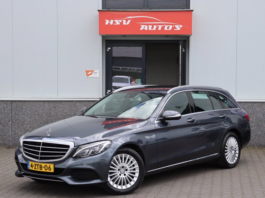 Mercedes-Benz C-klasse Estate 180 Ambition automaat LM navi, Automaat, Achterwielaandrijving, Euro 6, 1400 kg