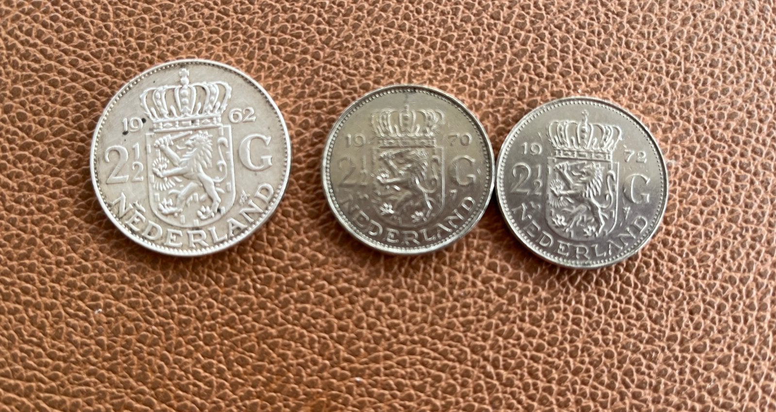 Rijksdaalders vijfjes en guldens, Ophalen, Koningin Juliana, 2½ gulden