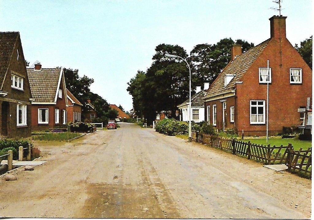 Pieterburen- -Hoofdstraat., Verzamelen, Ansichtkaarten | Nederland, Verzenden, 1960 tot 1980, Ongelopen, Groningen