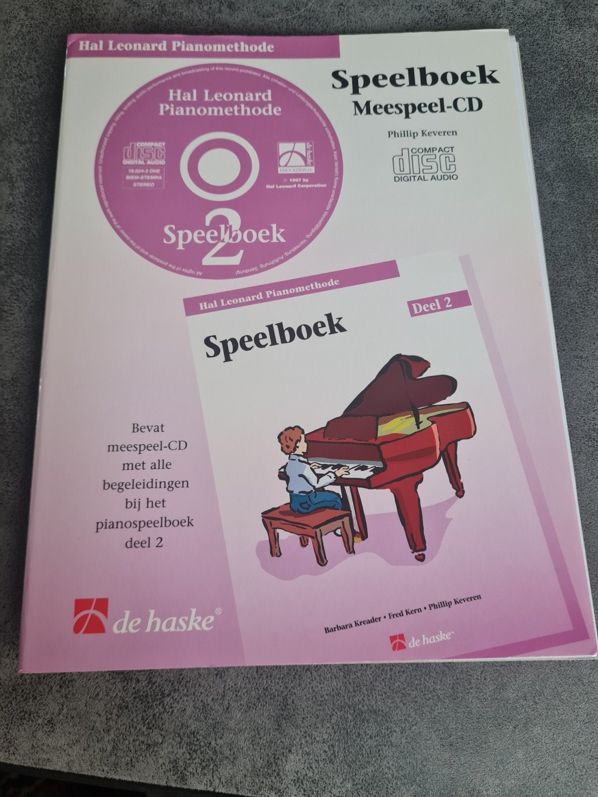 Hal Leonard Pianomethode Speelboek Deel 2 met CD, Muziek en Instrumenten, Bladmuziek, Ophalen of Verzenden