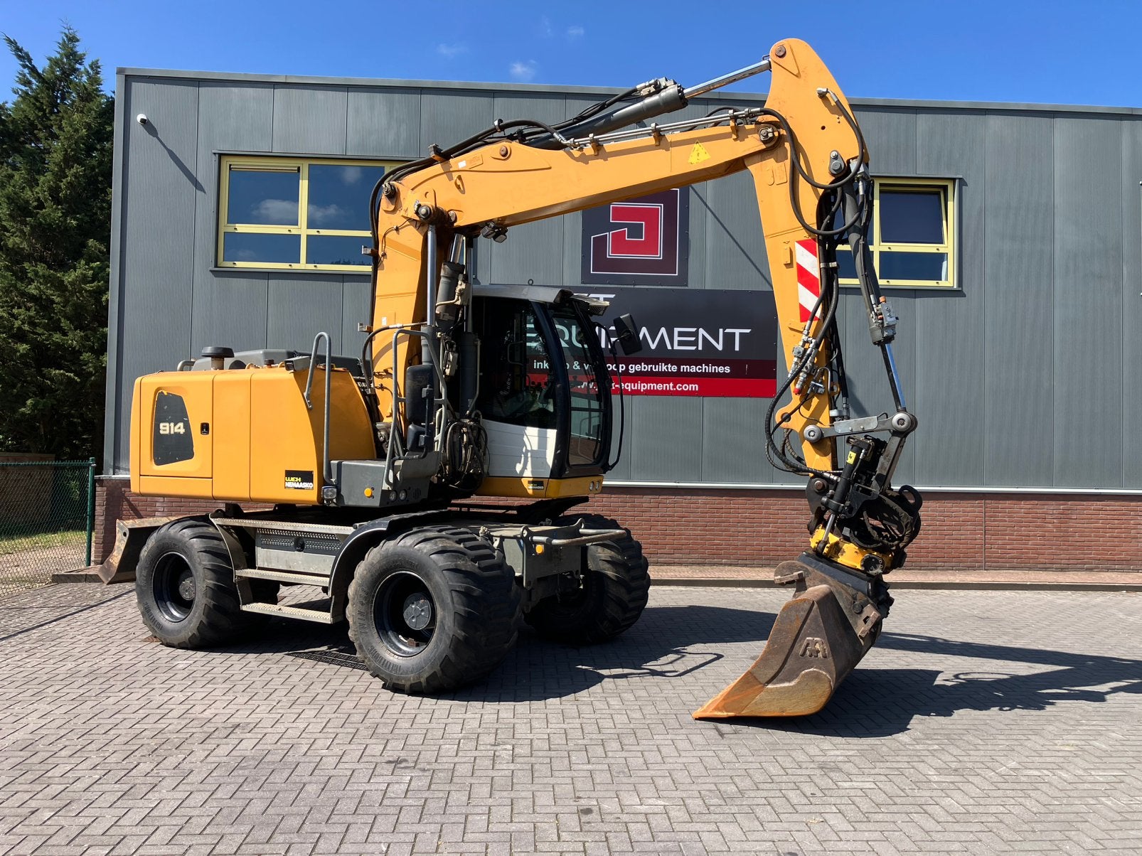 Liebherr 914, 2016 , engcon, NL kraan, Zakelijke goederen, Machines en Bouw | Kranen en Graafmachines, Ophalen, Graafmachine