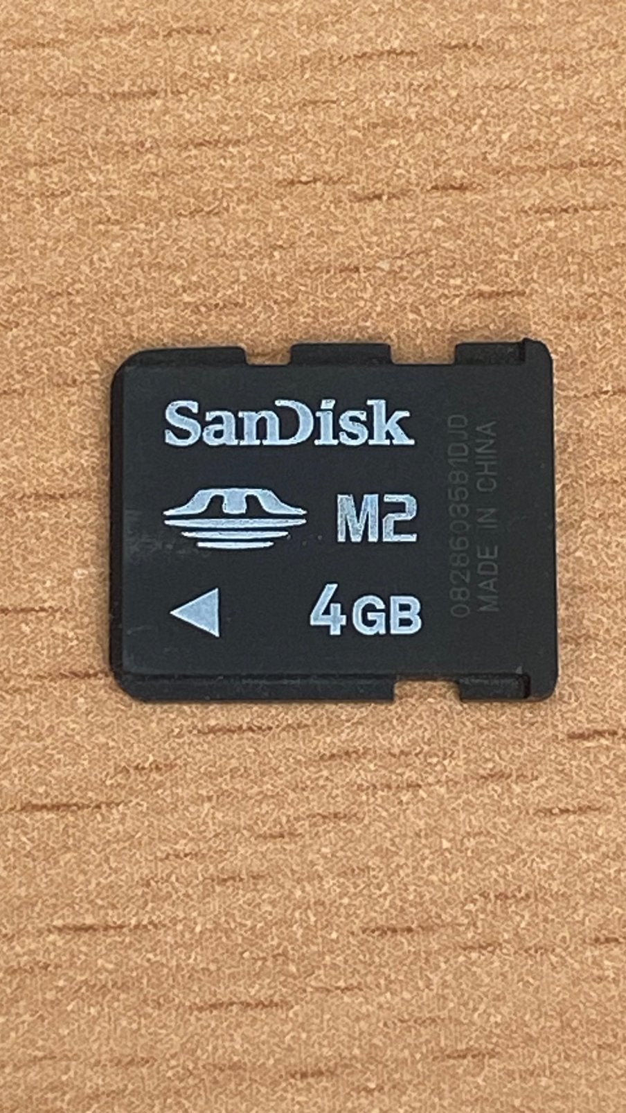 M2 kaart 4 gb, Ophalen, Zo goed als nieuw, Memory stick, Fotocamera