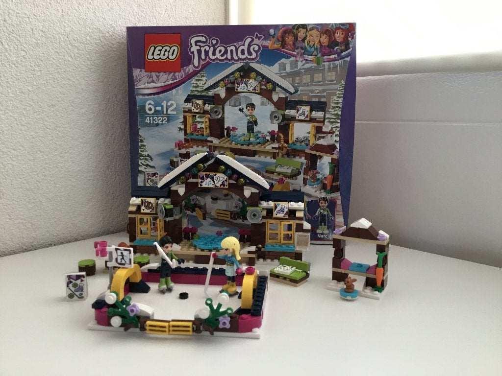 Lego Friends 41322 - Wintersport ijsbaan, Inclusief instructies, Gebruikt, Lego, Friends