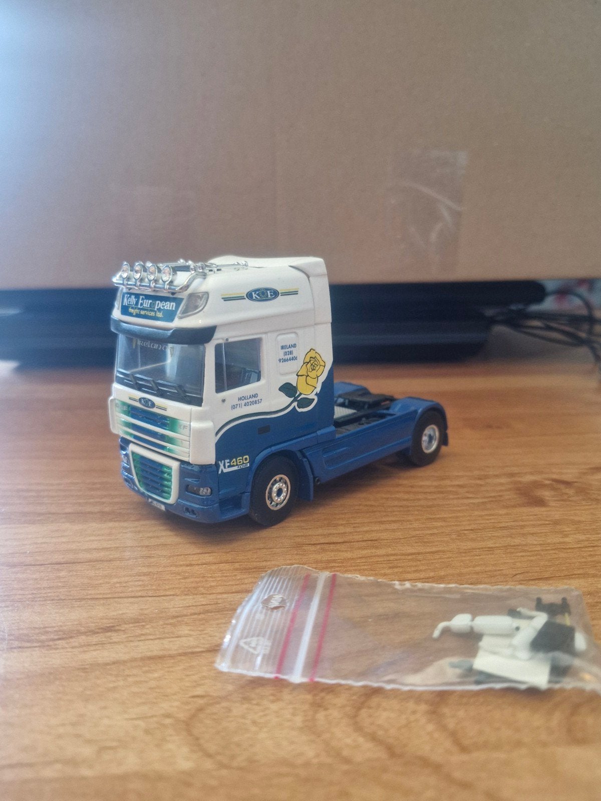 mooie daf tekno, Hobby en Vrije tijd, Modelauto's | 1:50, Ophalen of Verzenden