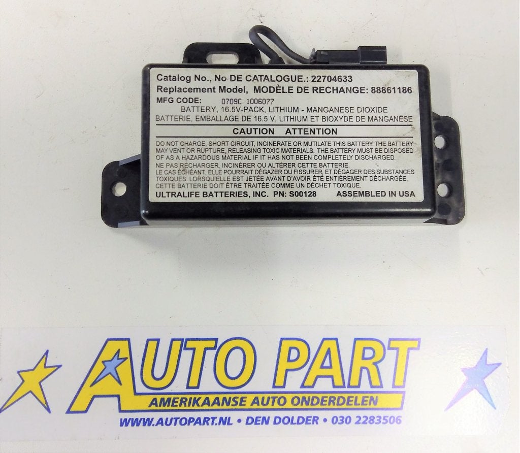 Chevrolet Camaro Multi Media battery module 2010-2016, Gebruikt, Info@gm.com, Ophalen of Verzenden, Amerikaanse onderdelen
