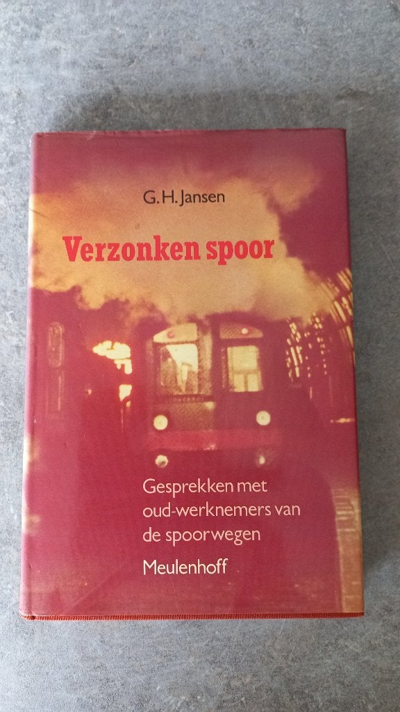 Verzonken spoor, Ophalen of Verzenden, Nieuw, Trein, Boek of Tijdschrift