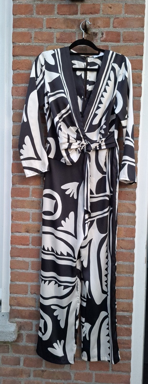 Mango jumpsuit mt 38, Maat 38/40 (M), Mango, Zwart, Ophalen of Verzenden