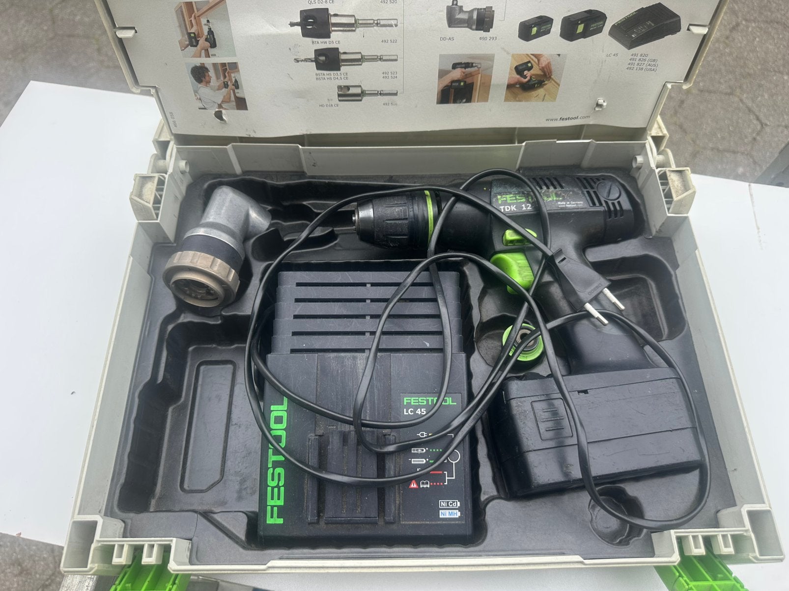 Festool accu boormachine., Ophalen, Zo goed als nieuw, Boormachine
