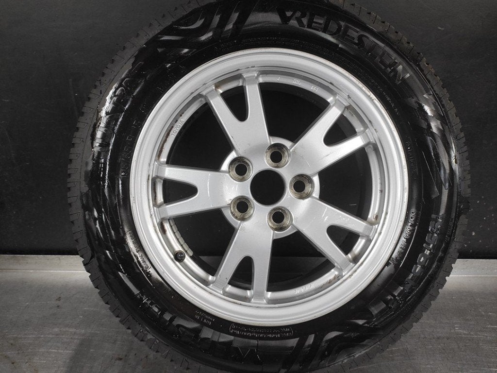 Velgen set + banden Toyota Prius (195-65-R15), Auto-onderdelen, Banden en Velgen, 15 inch, Ophalen of Verzenden, 195 mm, Zomerbanden