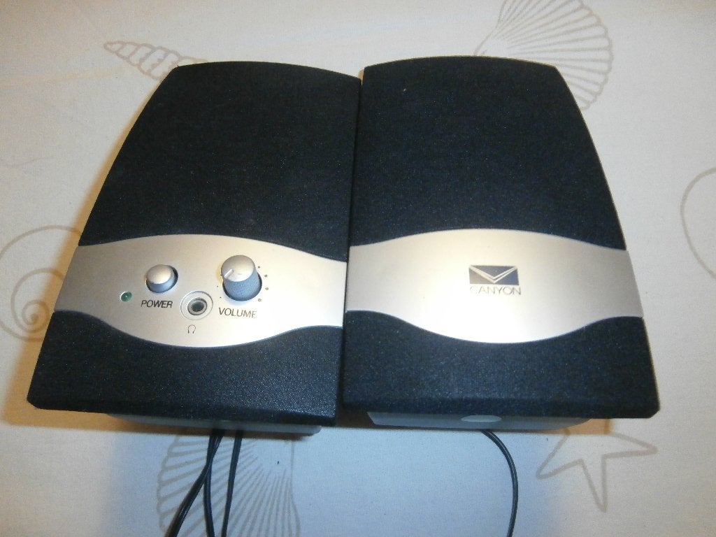 Luidspreker boxen luidsprekers merk Canyon speaker 2 boxen, Audio, Tv en Foto, Luidsprekers, Overige merken, Gebruikt, Overige typen