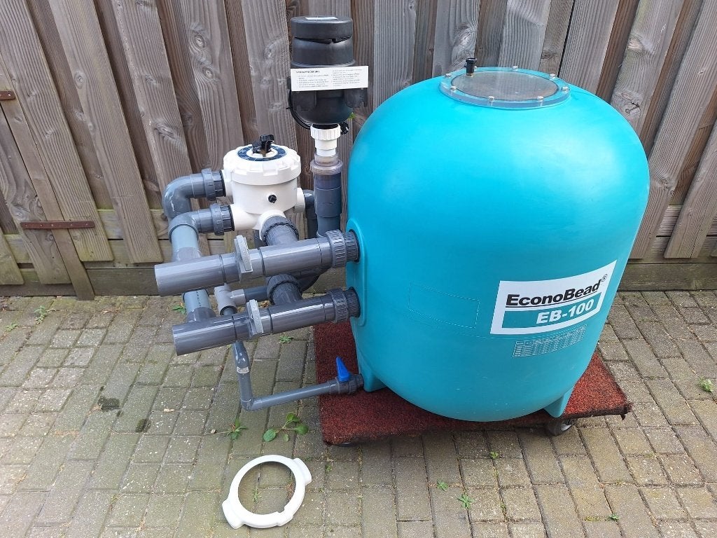 zwembad eb 100 beadfilter in nieuwstaat ( kort gebruikt ), Ophalen, Gebruikt, Filter