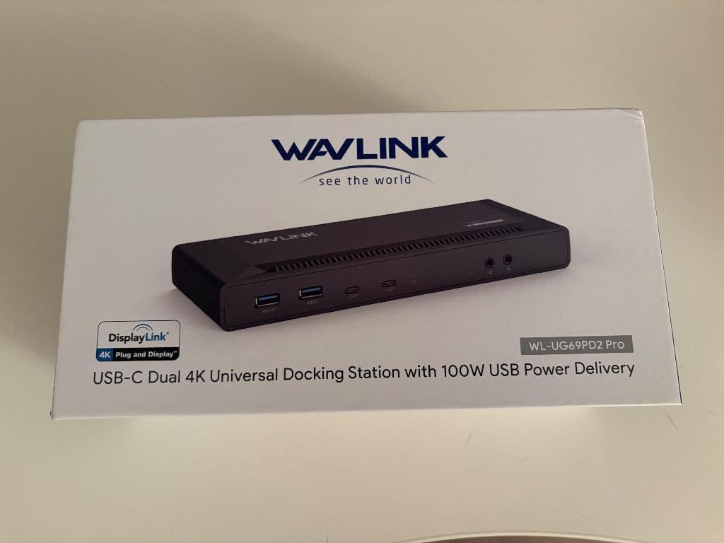 USB-C Dual 4K Universal Docking Station 100W, Computers en Software, Dockingstations, Overige merken, Docking station, Ophalen of Verzenden