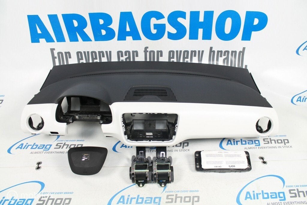 Airbag set - Dashboard wit Seat MII facelift (2016-heden)