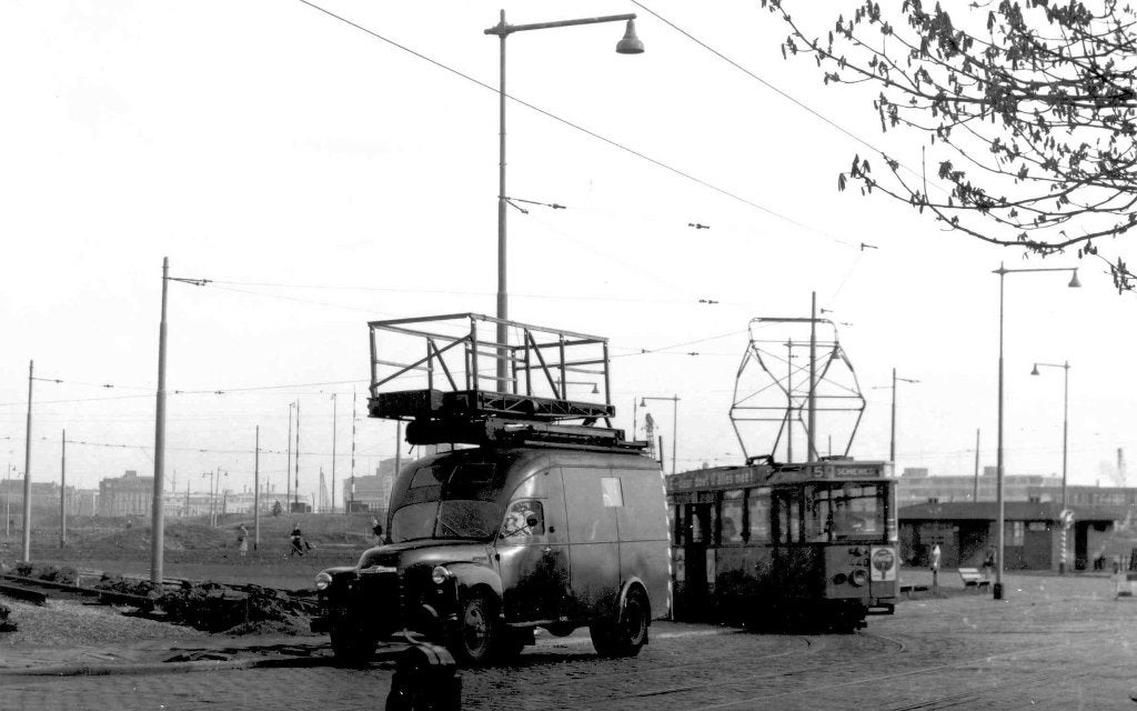 RET Vierasser 440 bovenleidingmontagewagen, Verzenden, 1980 tot heden, Zuid-Holland