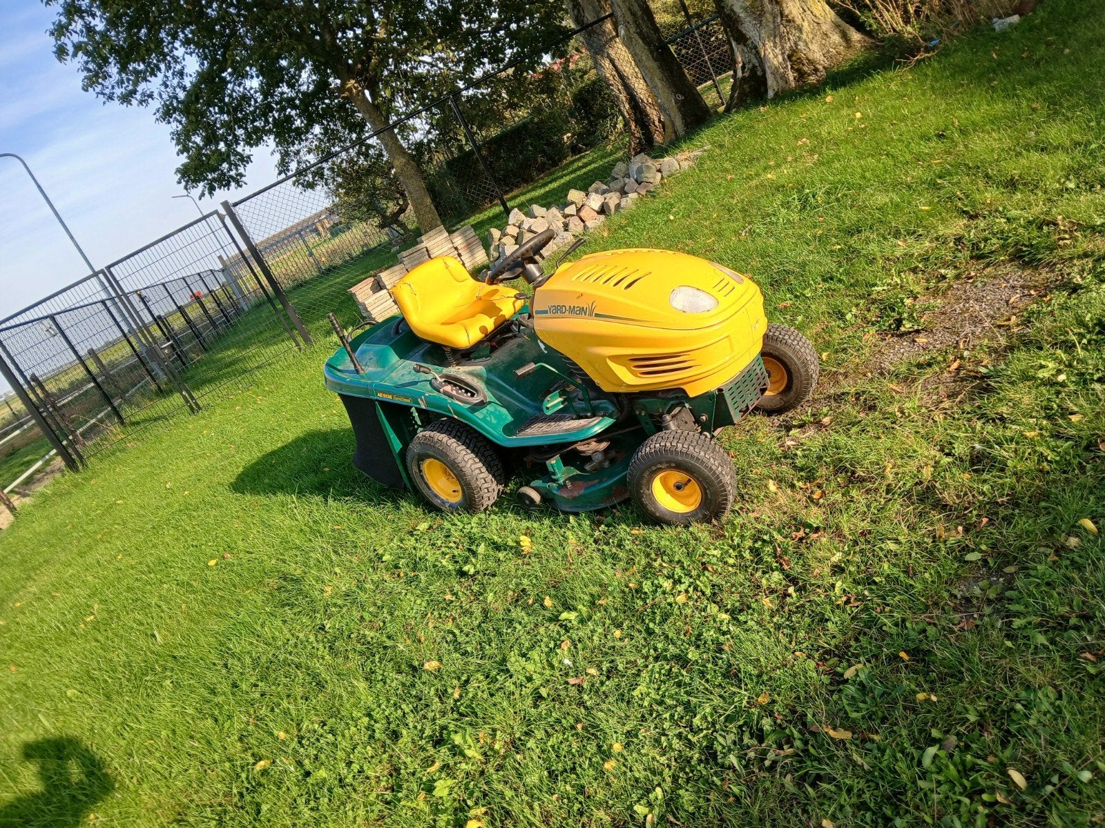 yard man AE 5135 zitmaaier, Ophalen, Gebruikt, Elektrische starter, Yard-Man