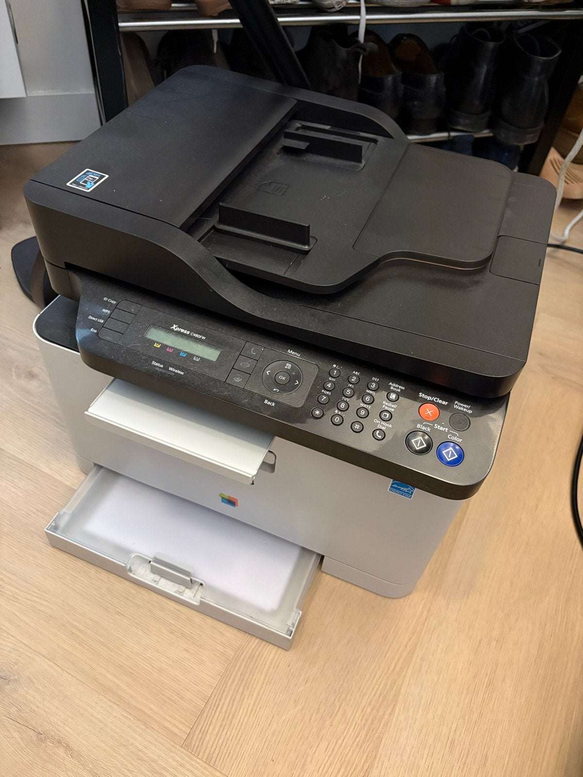 Samsung Xpress C480FW All-in-One kleurenlaserprinter, Computers en Software, Printers, Ophalen, Gebruikt, Faxen, All-in-one