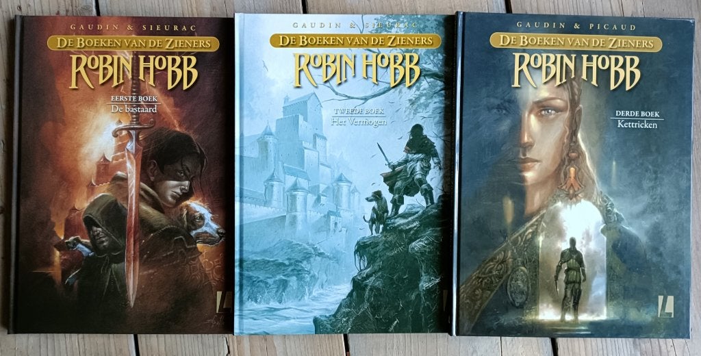 De boeken van de zieners   -   Compleet!, Boeken, Complete serie of reeks, Ophalen of Verzenden, Zo goed als nieuw, Jean-Charles Gaudin
