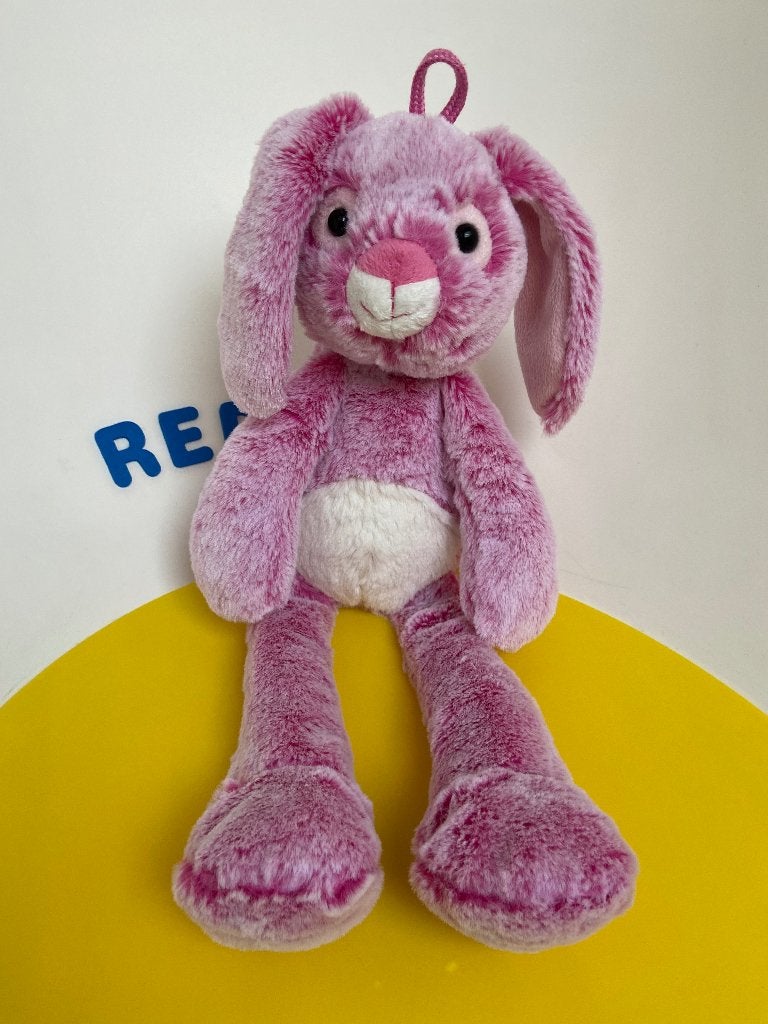 K2503 rodadou konijn roze, Kinderen en Baby's, Speelgoed | Knuffels en Pluche, Ophalen of Verzenden, Zo goed als nieuw, Konijn