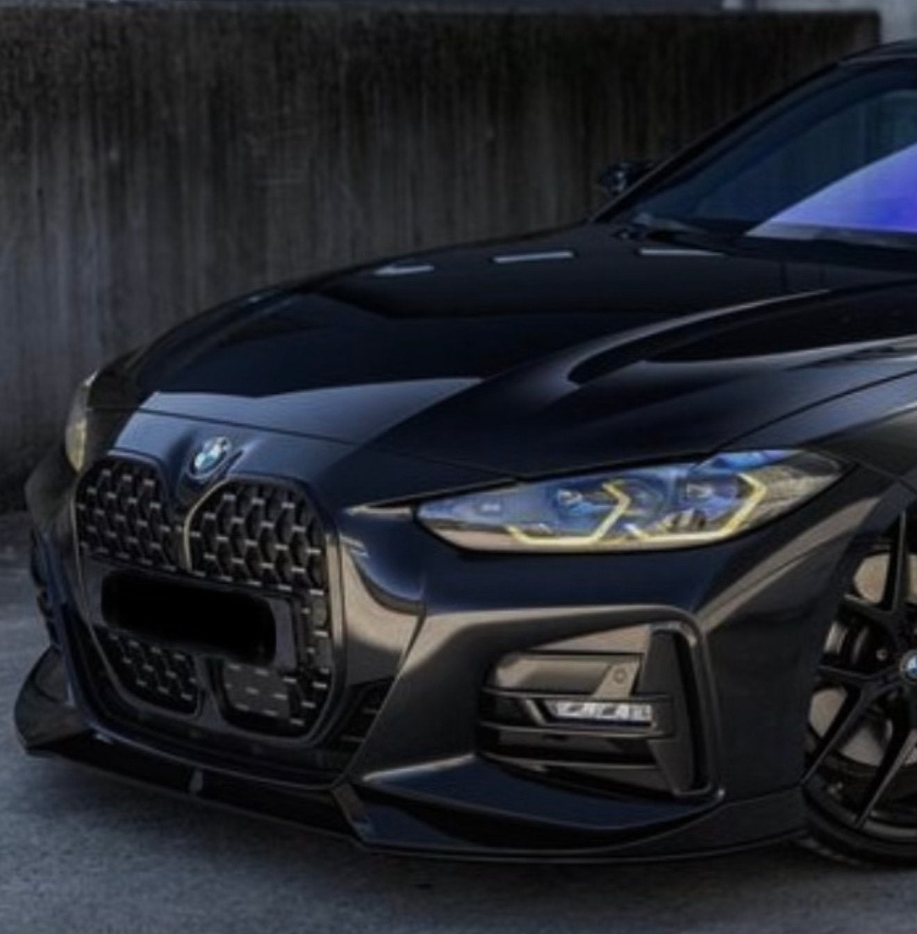 BMW Frontspoiler 4 Serie G22 G23 NIEUW MET FOLIE NOG EROP, Auto diversen, Tuning en Styling, Ophalen of Verzenden