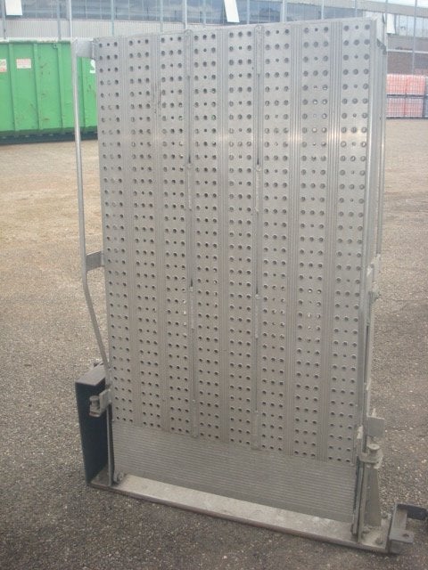 Oprijplaat Rampe Aluminium Opvouwbare 290x80 cm nr 310, Ophalen of Verzenden, Gebruikt