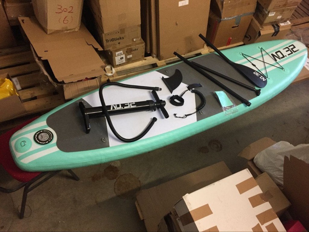beschadigd  SUP-Board voor hobbyisten/knutselaars, Verzenden, Gebruikt, SUP-boards