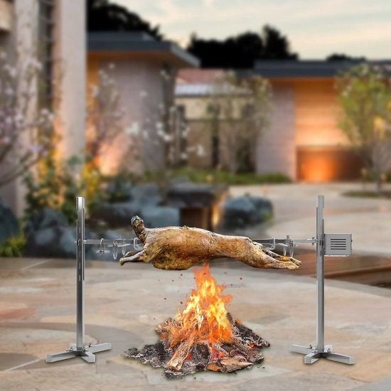 Elektrische Barbecue Draaistok – BBQ Spit – Rotisserie Grill, Corvance B.V., Verzenden, Nieuw, Corvancebol@gmail.com