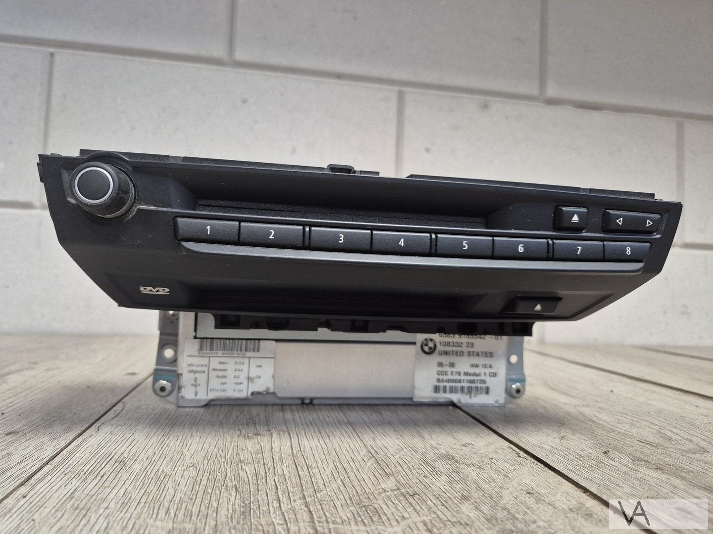 BMW X5 E70 2005 - 2012 radio navigatie CCC module 9185542, Gebruikt, -, -, Ophalen of Verzenden