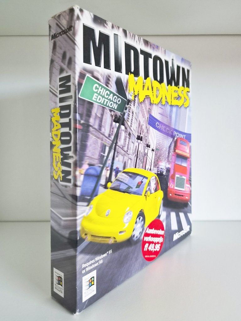 Midtown Madness - PC Big Box, Spelcomputers en Games, 1 speler, Racen en Vliegen, Ophalen of Verzenden, Zo goed als nieuw