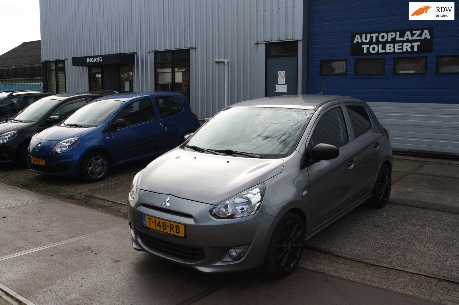 Mitsubishi Space Star 1.0 Inform *BJ'15*AIRCO*, Auto's, Voorwielaandrijving, Stof, Gebruikt, Bedrijf