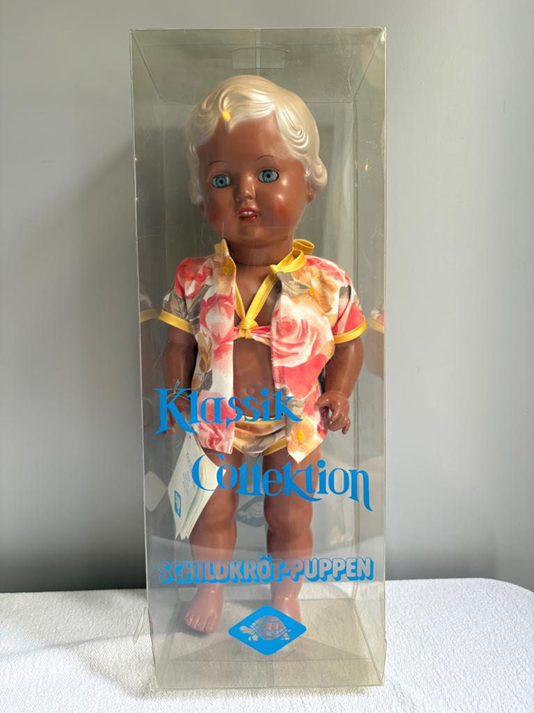 7. Schildkröt pop “Erika”Klassik Collection, 46 cm met doos, Ophalen of Verzenden, Zo goed als nieuw, Barbie