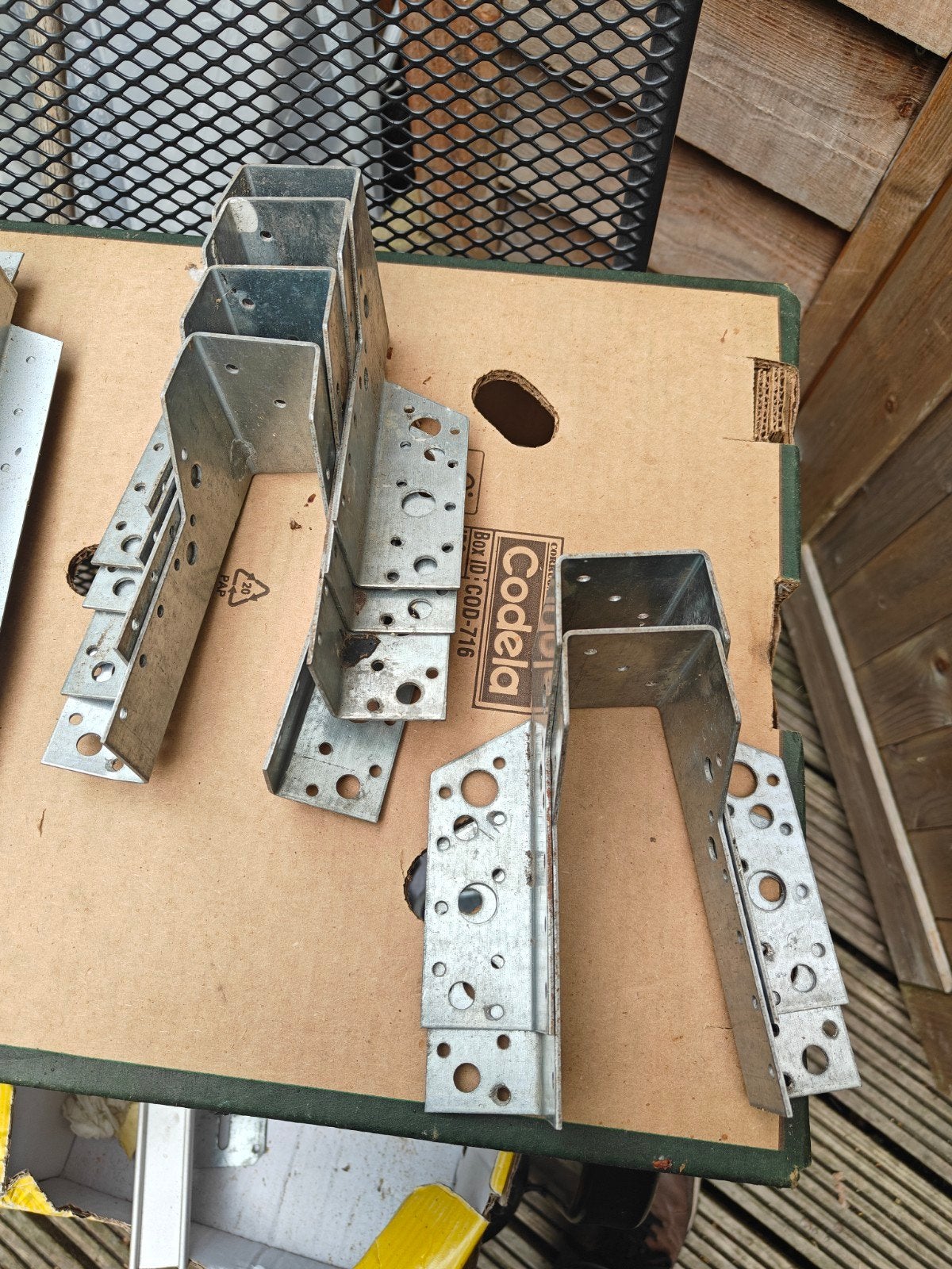 Balkdragers 13x 120x35mm en 6x 140x45mm, Ophalen of Verzenden, Gebruikt, Overige typen