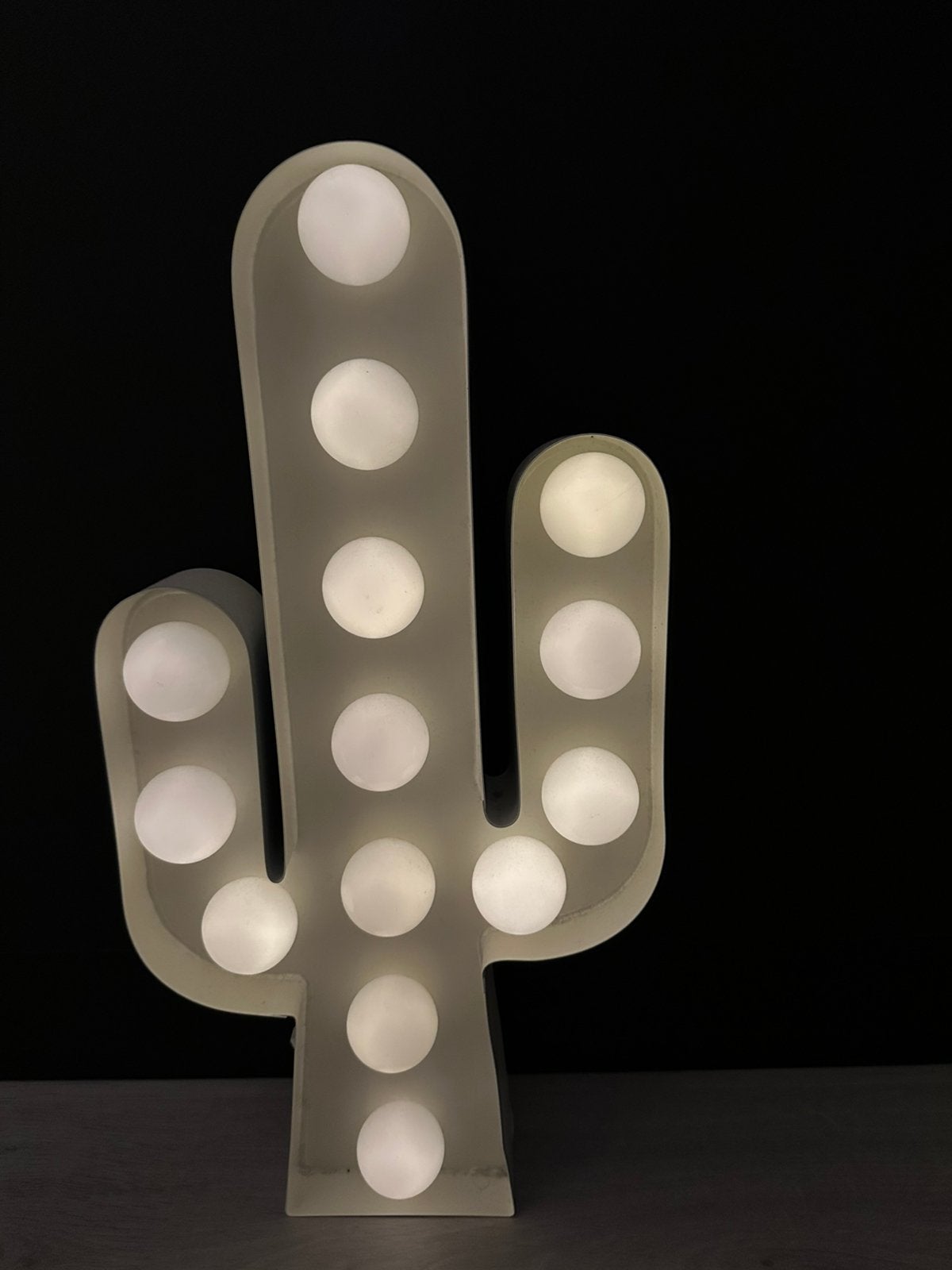 Cactus lamp, Wit, Ophalen of Verzenden, Figuurlamp