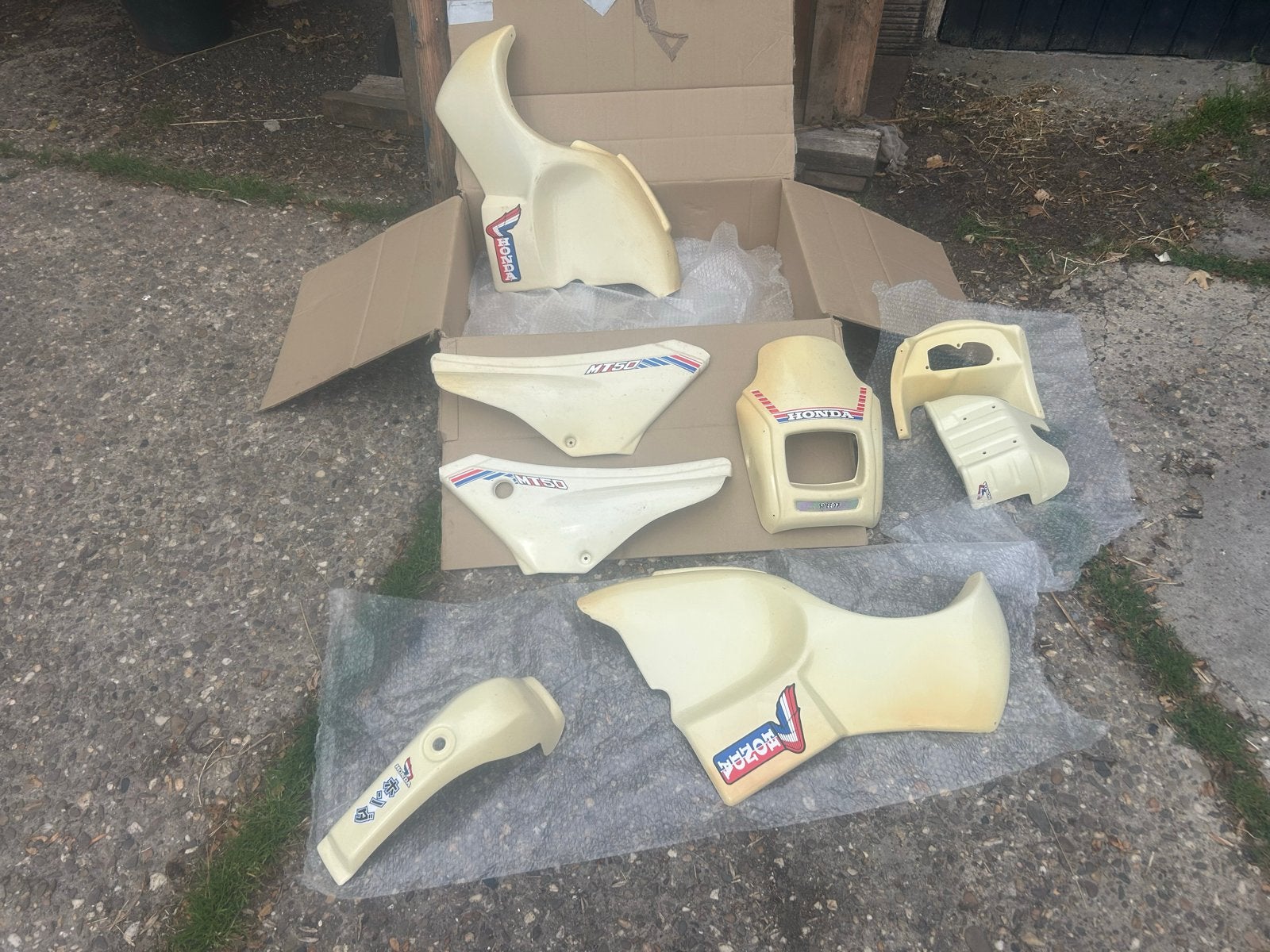 Speed7 Kappen Set voor Honda MT5 - Gebruikt, Ophalen, Zo goed als nieuw, Kap