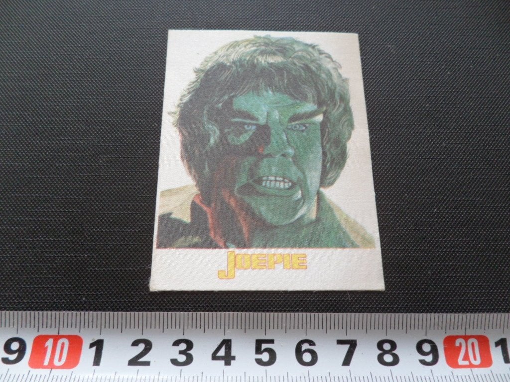 sticker joepie textiel strip the hulk, Ophalen, Zo goed als nieuw