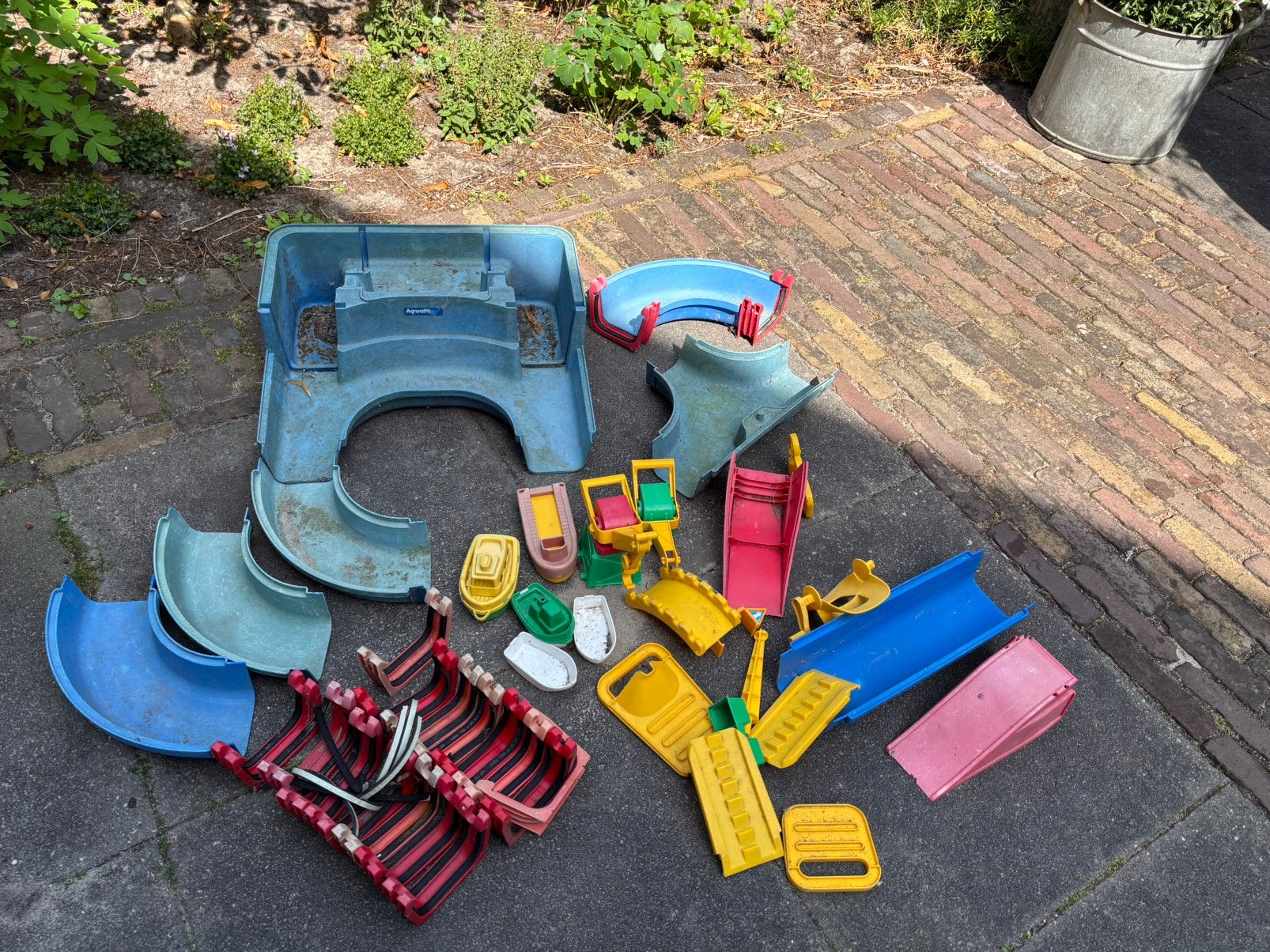 Aqua play waterbaan onderdelen - gratis op te halen!, Ophalen, Gebruikt