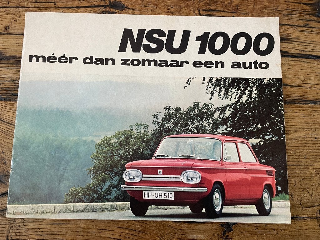 NSU 1000, N S U, Ophalen of Verzenden, Zo goed als nieuw, Overige merken