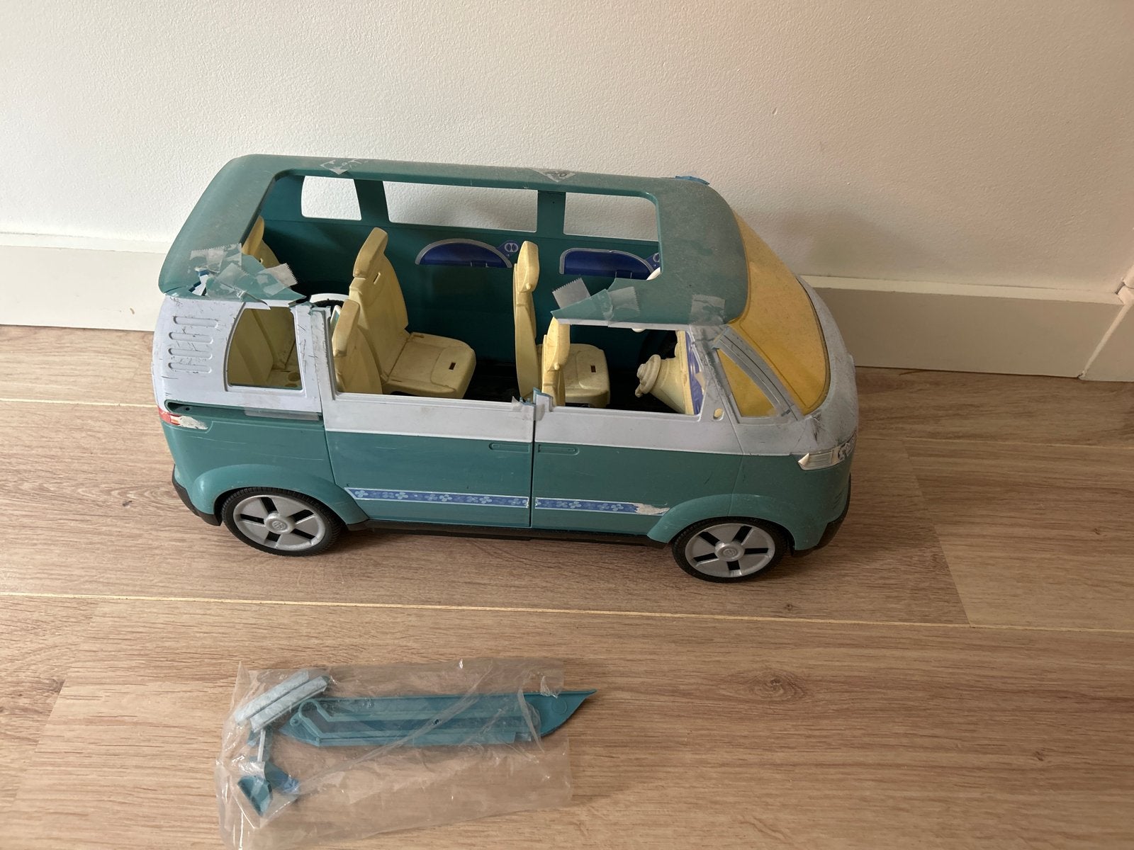 Barbie Volkswagen Camper / Speelgoedauto, Ophalen, Gebruikt