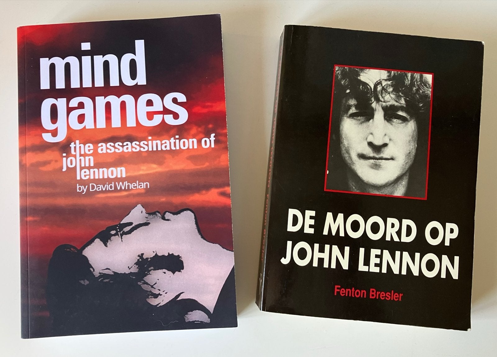 Mind Games & De Moord op John Lennon - 2 boeken, Ophalen of Verzenden, Zo goed als nieuw