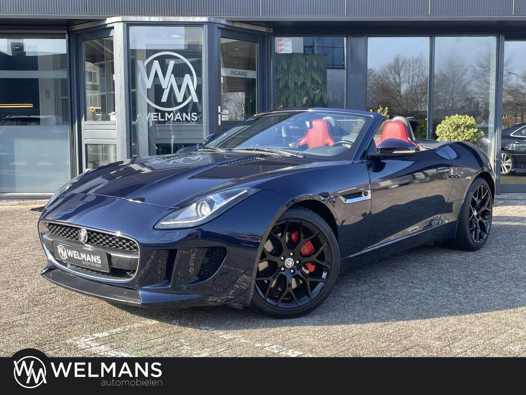 Jaguar F-Type 3.0 V6 400 PK Convertible Sportstoelen | 19 in, Auto's, Jaguar, Automaat, Achterwielaandrijving, Automatische klimaatregeling