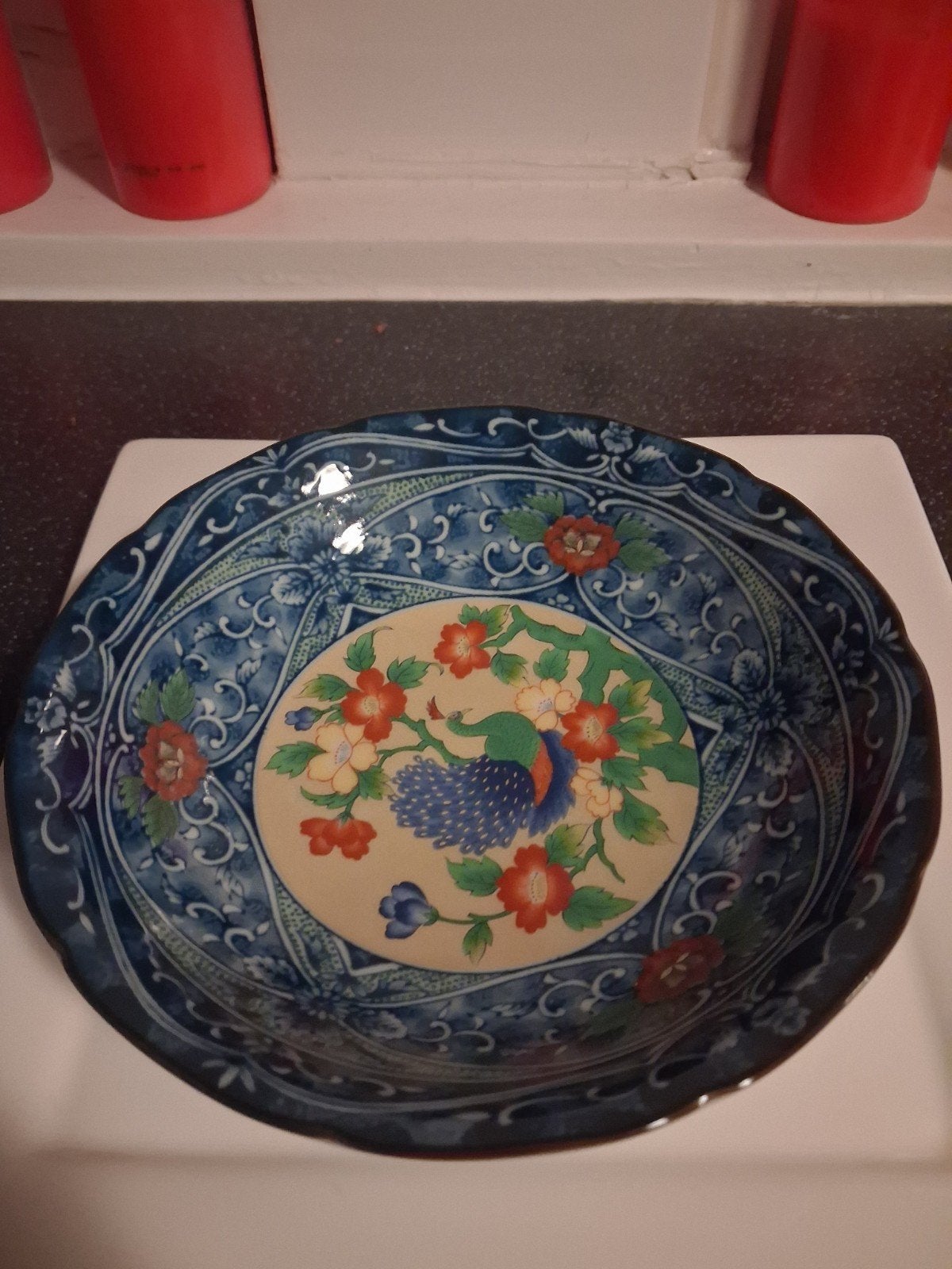 Japans hand beschilderd schaaltje, Antiek en Kunst, Ophalen