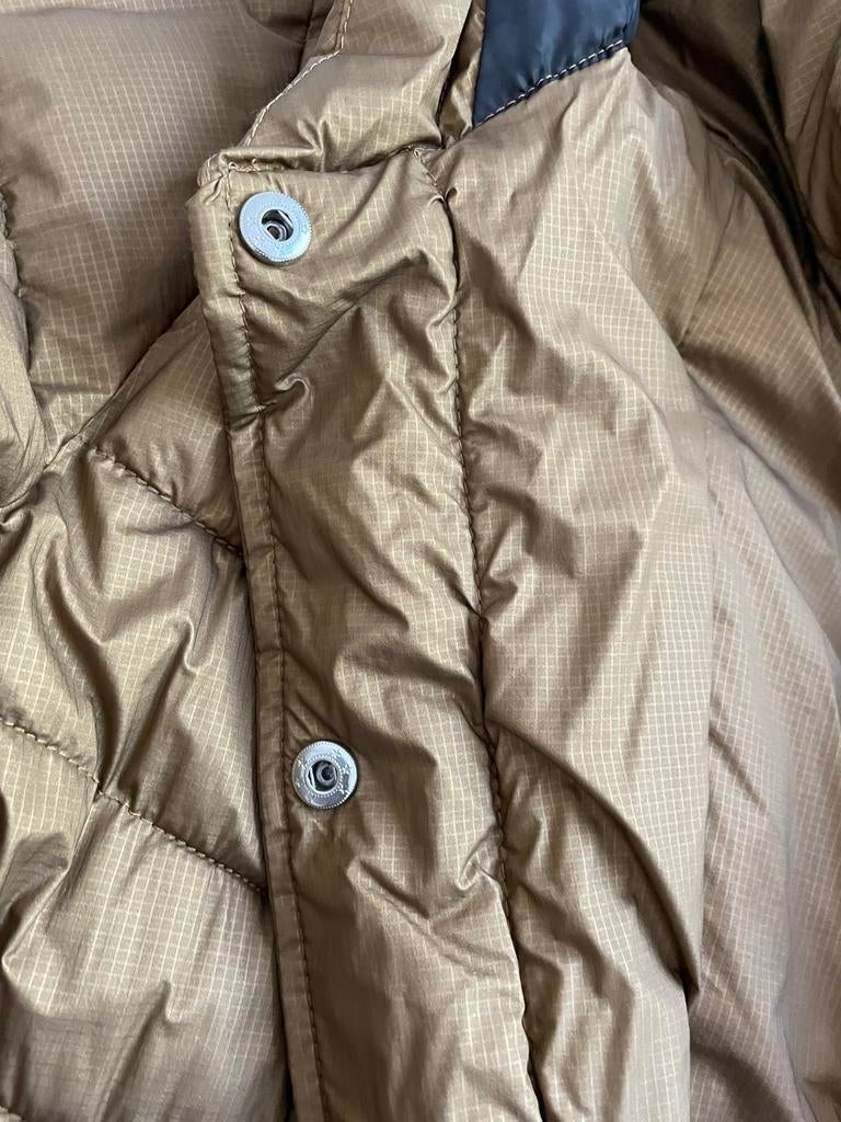 Stijlvolle gewatteerde jas met capuchon, Ophalen of Verzenden, Zo goed als nieuw, Maat 46/48 (XL) of groter, Overige kleuren