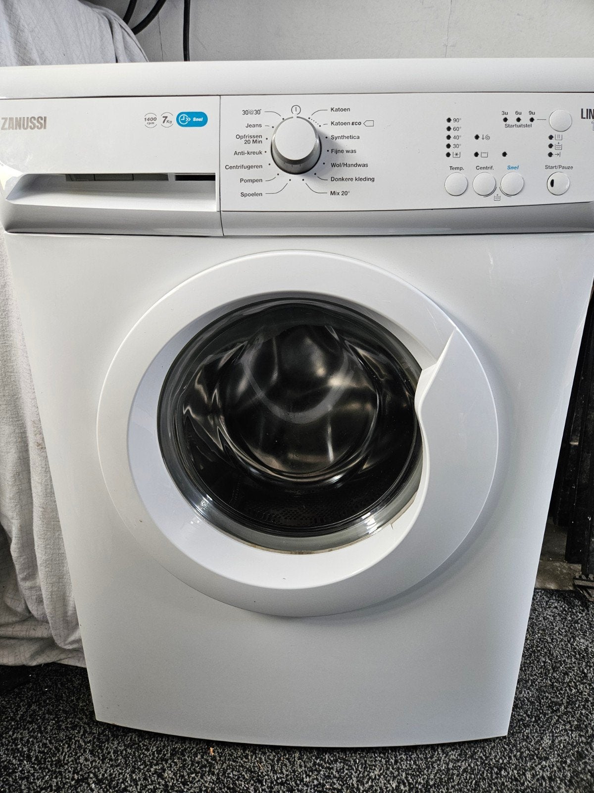 wasmachine, Witgoed en Apparatuur, Ophalen, Zo goed als nieuw, Voorlader, Kort programma