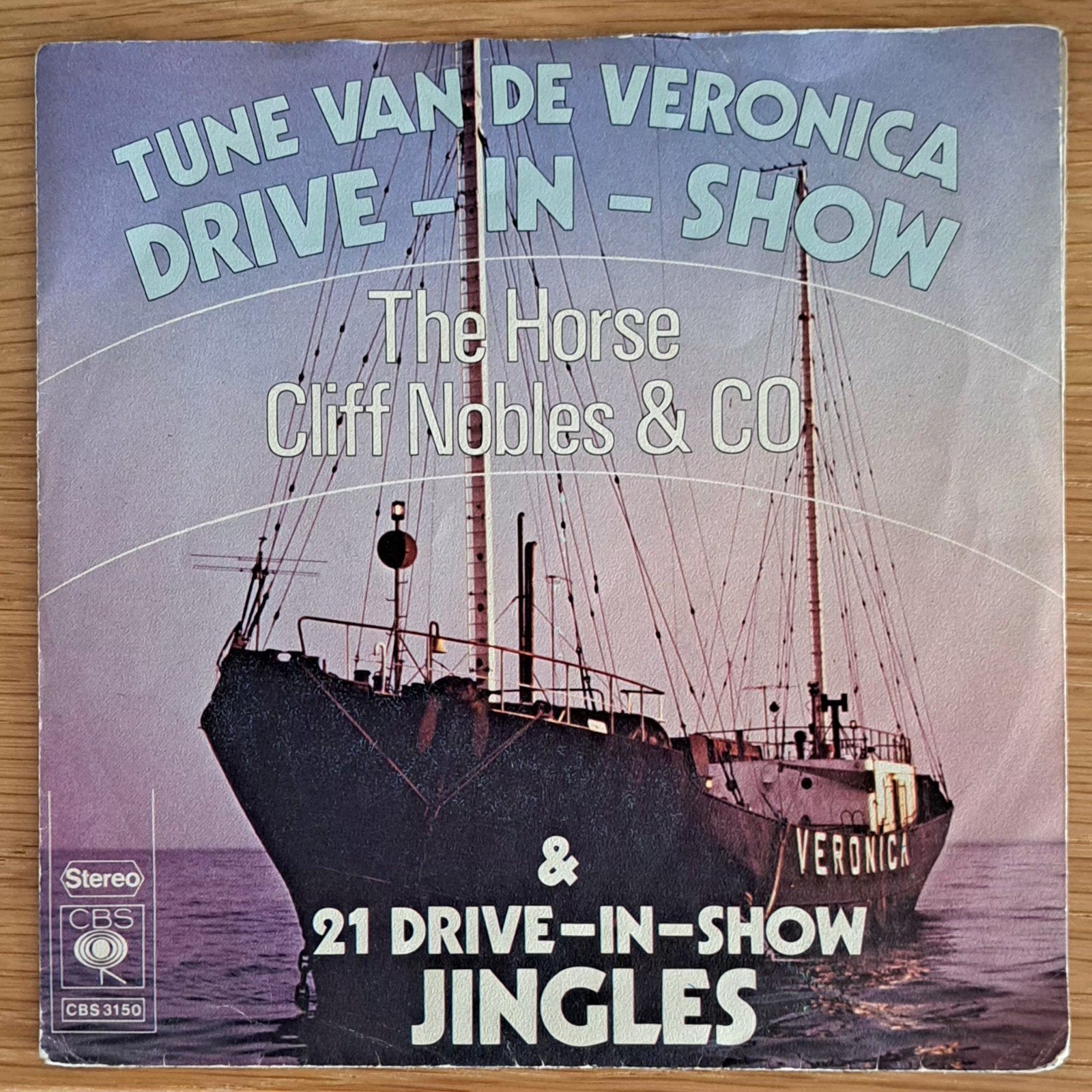 The Horse, Tune van veronica drive in show, Cd's en Dvd's, Vinyl Singles, Gebruikt, 7 inch, Ophalen of Verzenden, Pop